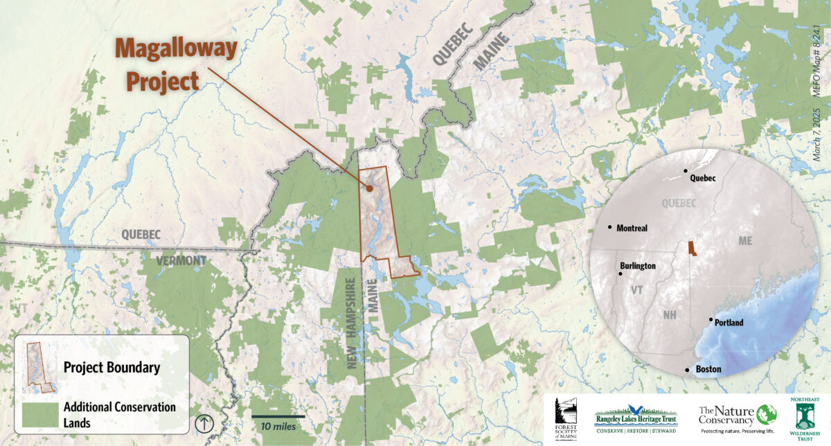 Maine Public Radio: Conservation Groups Pursue Massive Western Maine Land Deal